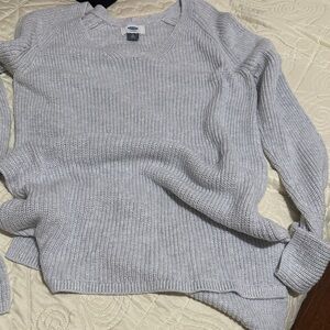 Old Navy Light Gray Women's Sweater